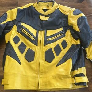 Heavy Duty Motorcycle Jacket With Padding.